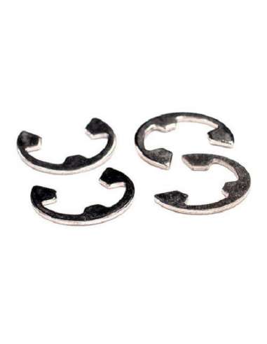 Vrx Racing E-Clip 8mm 4 Uds 