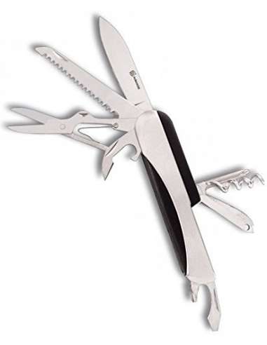 Navaja ALBAINOX MULTIUSOS. 9 usos. INOX