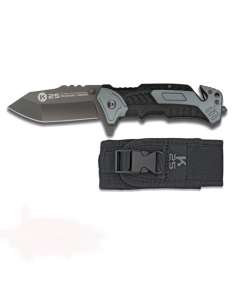 Navaja K25 FOS gris. Hoja:...