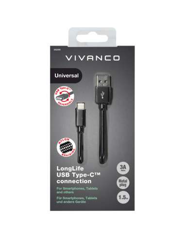 Cable Carga y datos Usb Tipo C