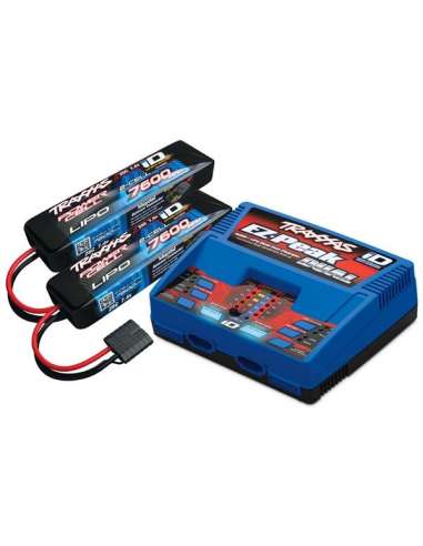 Combo Cargador Dual +2 Baterias 7,4V 