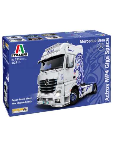 Maqueta Camion Mercedez Benz Actros MP4