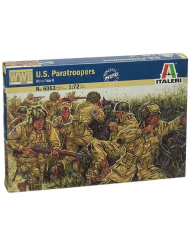 Paracaidistas Americanos WWII Esc. 1/72