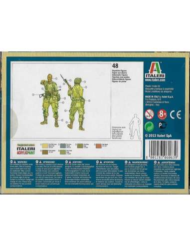 Paracaidistas Americanos WWII Esc. 1/72