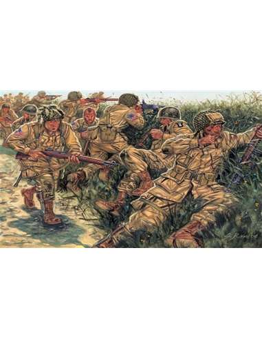 Paracaidistas Americanos WWII Esc. 1/72