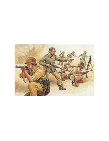 Soldados Alemanes AfrikaKorps WWII 1/72 