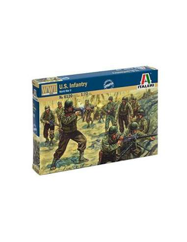 Soldados Infanteria America WWII 1/72