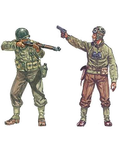 Soldados Infanteria America WWII 1/72