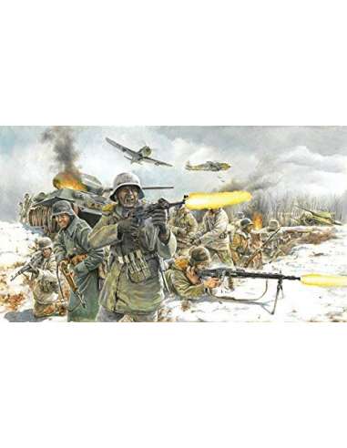 Maqueta Solados Infanteria Alemana 1/72