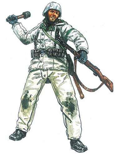 Maqueta Solados Infanteria Alemana 1/72