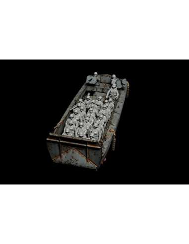 Maqueta Barcaza Infanteria US LCVP 1/72