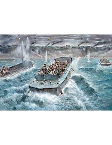 Maqueta Barcaza Infanteria US LCVP 1/72