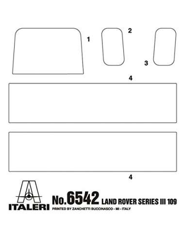 Maqueta Land Rover 109 Guardia Civil S-3
