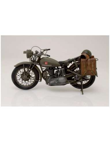 Maqueta Moto Triumph 3HW Escala 1/9