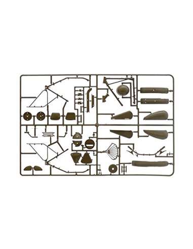 Maqueta Moto Triumph 3HW Escala 1/9