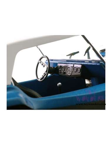 Buggy Meyers Manx Azul Esc 1/18 Solido