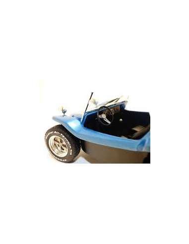 Buggy Meyers Manx Azul Esc 1/18 Solido