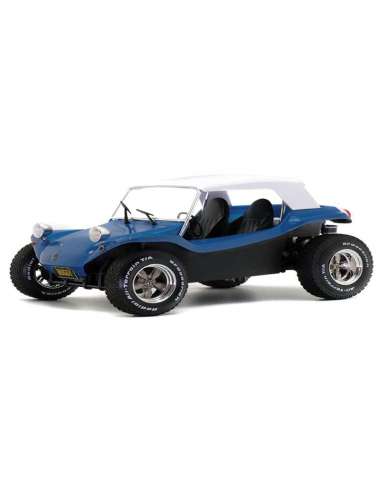 Buggy Meyers Manx Azul Esc 1/18 Solido