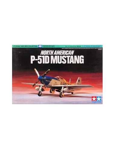 Maqueta 1:72 Noth American P-51D Mustang