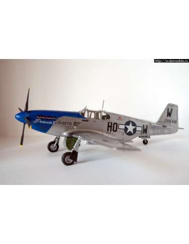 Maqueta 1:72 Noth American P-51D Mustang