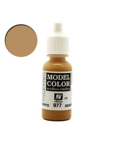 Pintura Vallejo Amarillo Desierto 17 ml.