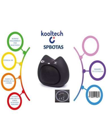 Altavoz Bluetooth Botas Kooltech