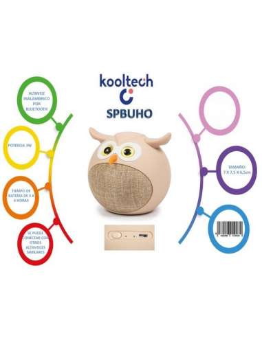 Altavoz Bluetooth Buho Kooltech