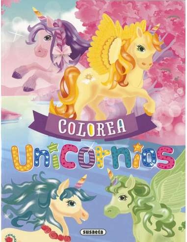 Libro Colorea Unicornios 2