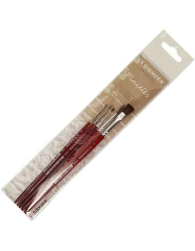 Set 5 Pinceles Dismoer Hobby