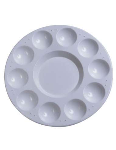 Paleta Circular de Plástico 17cm