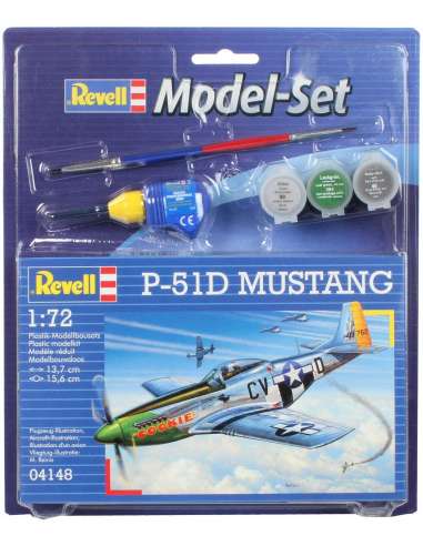 Model Set P-51D Mustang 1:72