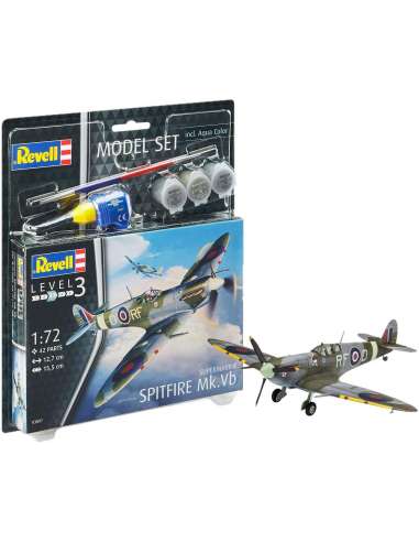 Model Set Supermarine Spitfire Mk.V 1:72