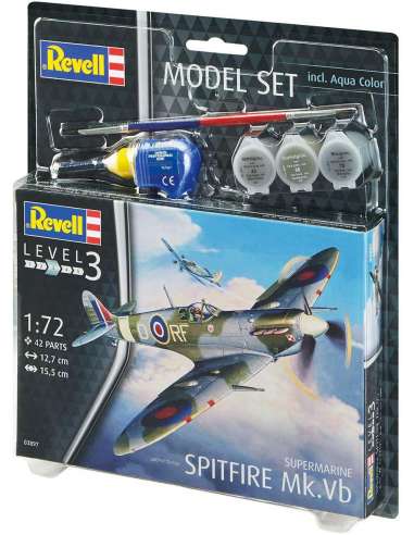 Model Set Supermarine Spitfire Mk.V 1:72
