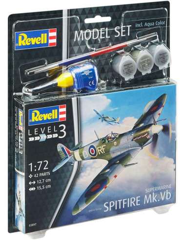 Model Set Supermarine Spitfire Mk.V 1:72