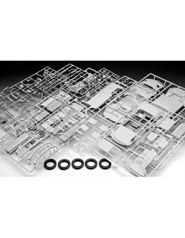 Maqueta Volkswagen T1 "Samba Bus" 1:16