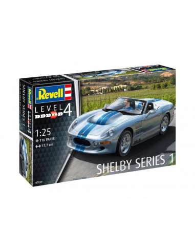 Maqueta Shelby Series 1 Escala 1:25 