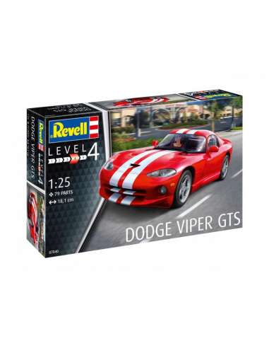 Maqueta Dodge Viper Gts 1/25 Revell
