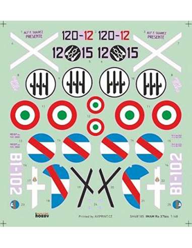 Maqueta 1:48 IMAM (Romeo) Ro.37bis