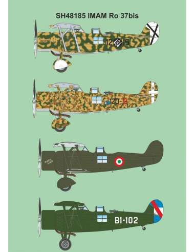 Maqueta 1:48 IMAM (Romeo) Ro.37bis