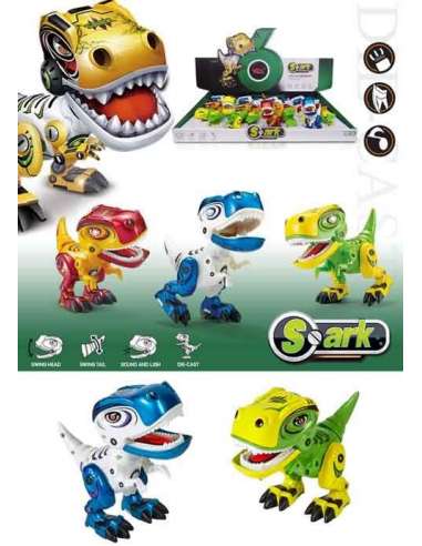 Dinosaurios Metal Con Luz Y Sonido, 1  