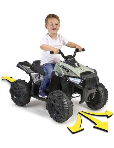 Quad Boxer 12 Voltios Color Militar