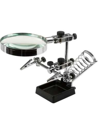 Robot Lupa con Soporte para Soldador