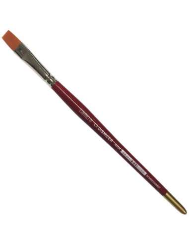 Pincel Toray Plano Nº12 405K Mango Rojo 