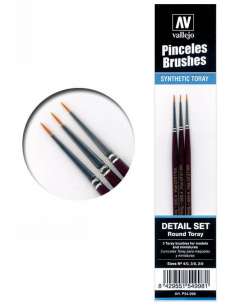 Set de Pinceles Toray (4/0,...