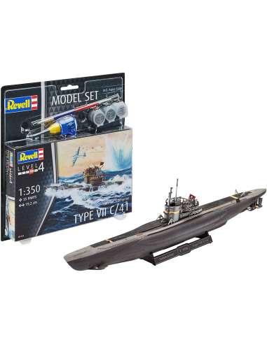 Maqueta 1:350 Model Set German Submarin