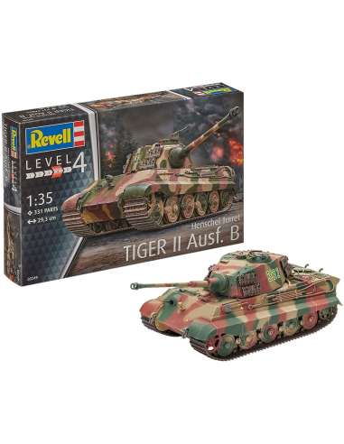 Maqueta Tanque Tiger II AUSF. B 1/35