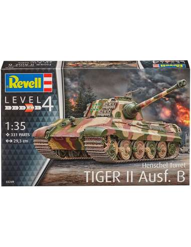Maqueta Tanque Tiger II AUSF. B 1/35