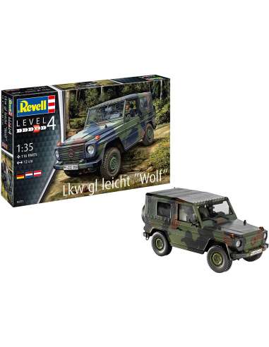 Maqueta Mercedes Lkw gl leicht "Wolf" 