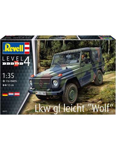 Maqueta Mercedes Lkw gl leicht "Wolf" 