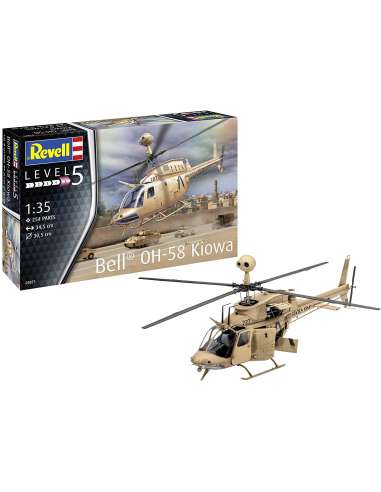 Maqueta Helicoptero Bell OH-58 Kiowa